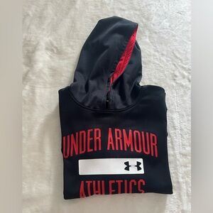 Under Armour Black Hoodie Sz M Youth